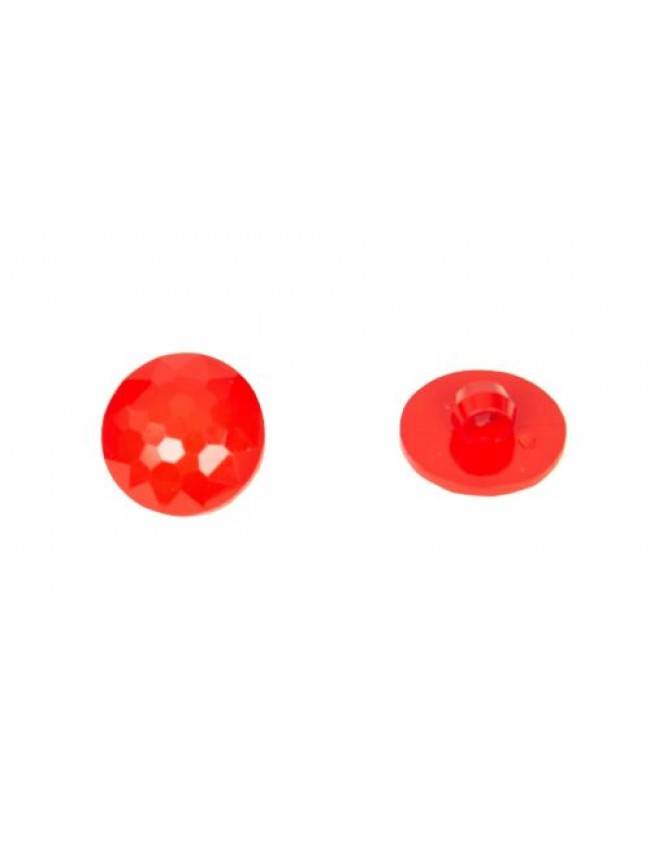 SG Set 10 bottoni rotondi con gambo per cucire in plastica mm.13 x 13 x 7 mm art