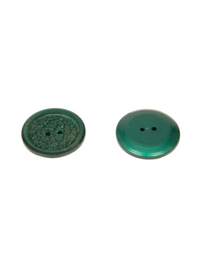 SG Set 14 bottoni rotondi in plastica con due fori per cucire mm.27 x 27 x 4 mm 