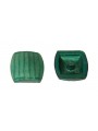 SG Set 4 bottoni quadrati in plastica con gambo da cucire mm.27 x 27 x 11 mm art