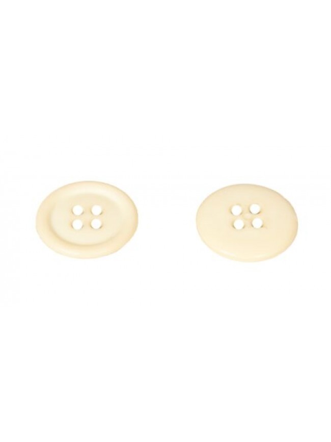 SG Set 4 bottoni rotondo in plastica a quattro fori mm.23 x 23 x 3 mm articolo B