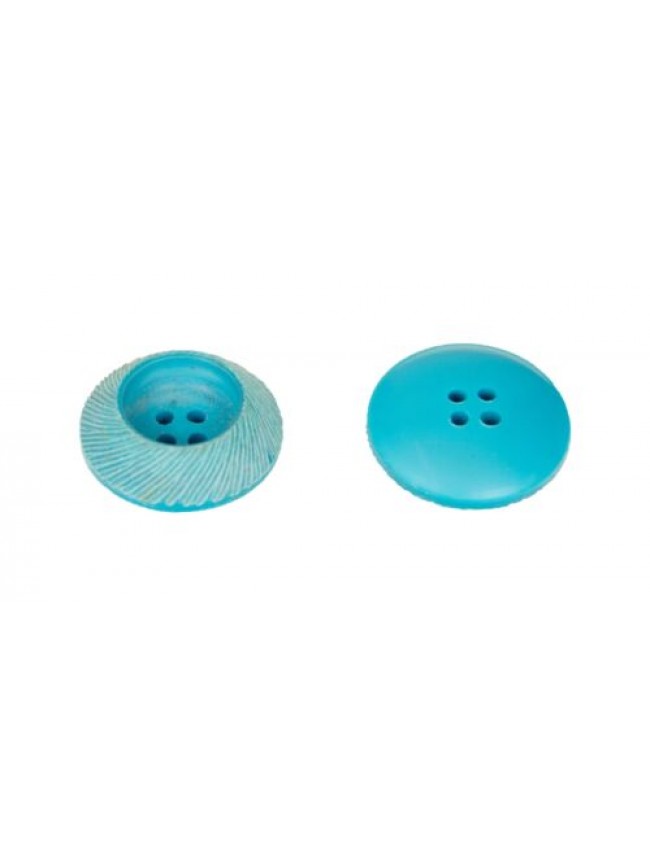 SG Set 7 bottoni rotondi con quattro fori per cucire in plastica mm.28 x 28 x 11