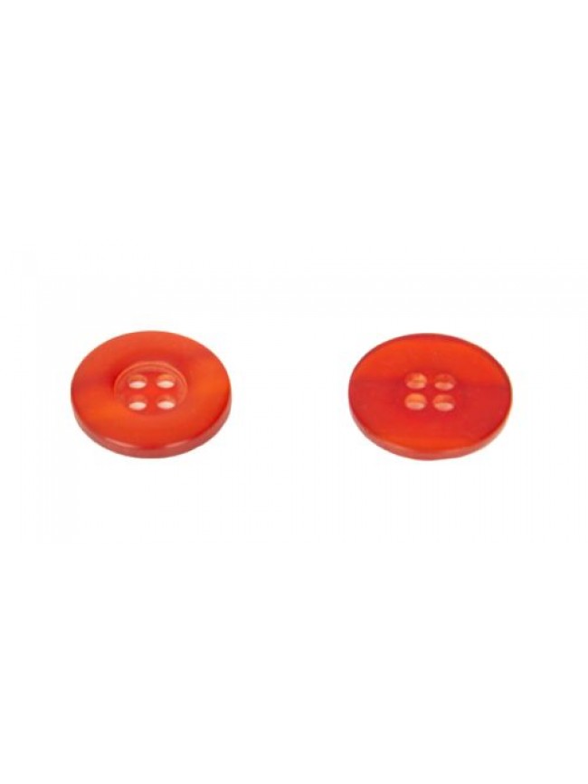 SG Set 7 bottoni rotondi in plastica con quattro fori da cucire mm.18 x 18 x 2 m