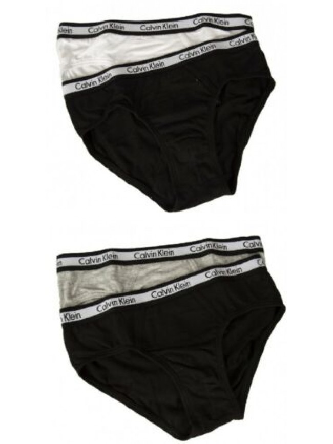 SG Slip bimbo CK CALVIN KLEIN maschio ragazzo junior  2 pezzi elastico a vista a