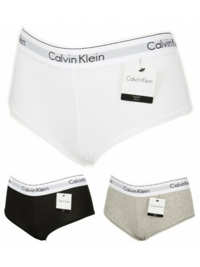 SG Slip culotte donna CK CALVIN KLEIN articolo F3788E BOYSHORT