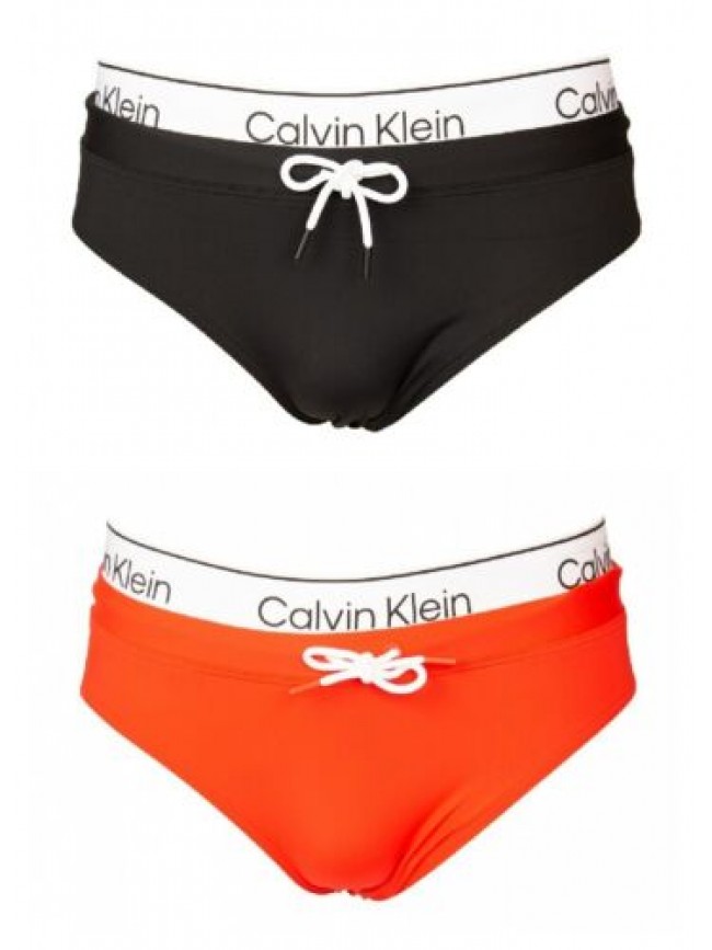 SG Slip mare uomo CK CALVIN KLEIN piscina coulisse esterna articolo KM0KM00959 b