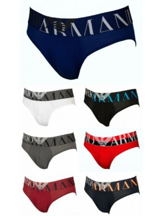 SG Slip mutanda uomo megalogo log underwear EMPORIO ARMANI articolo 110814 0A516