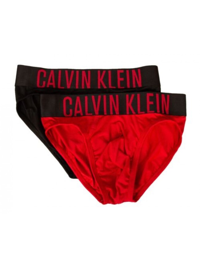SG Slip uomo CALVIN KLEIN mutanda confezione 2 capi tessuto microfibra elastico 