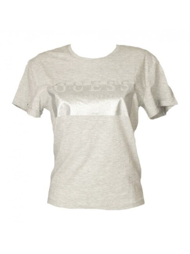 SG T-shirt donna GUESS maglietta morbida manica corta girocollo con logo articol