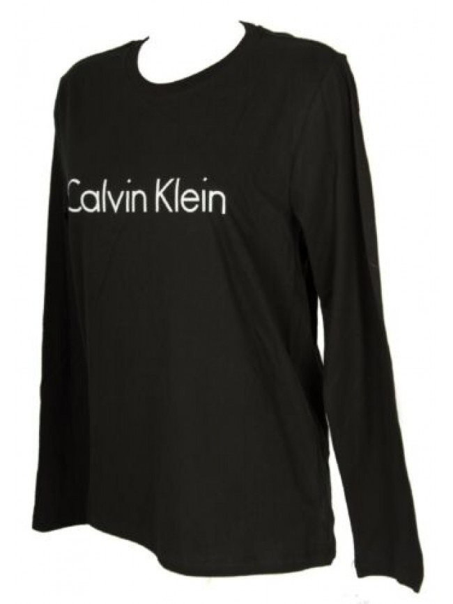 SG T-shirt donna manica lunga maglia girocollo CK CALVIN KLEIN articolo QS6164E 
