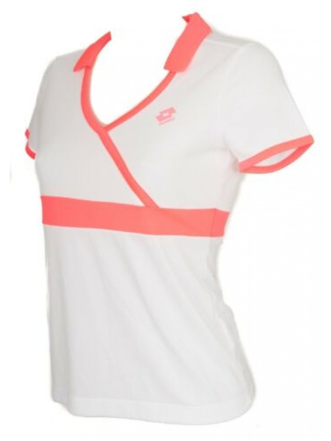 SG T-shirt maglietta manica corta donna tennis sport LOTTO articolo Q2385 TS NOA