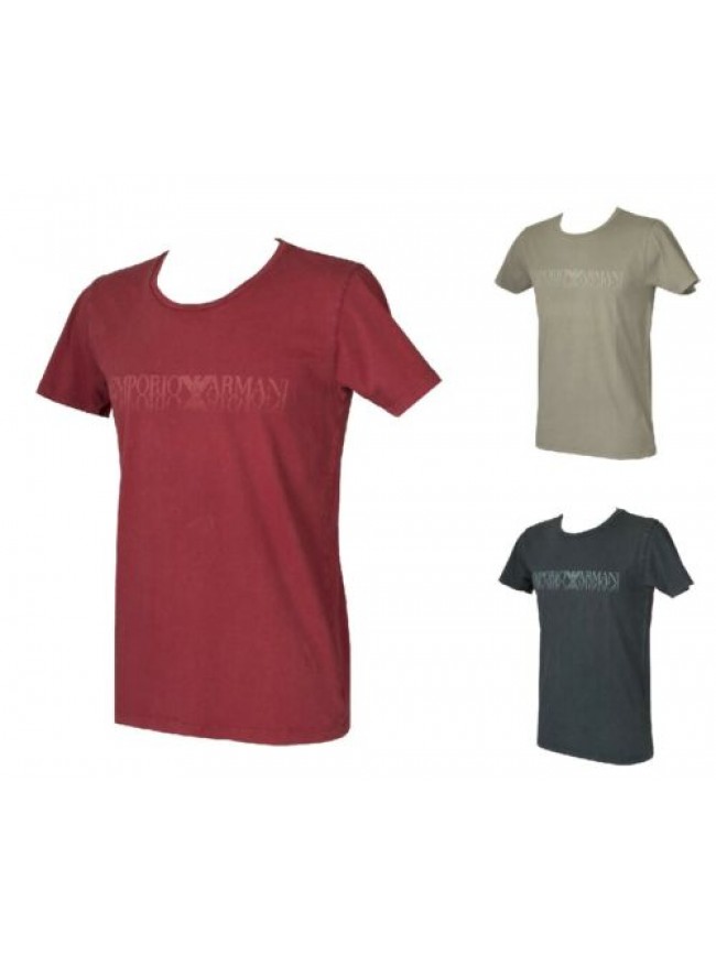 SG T-shirt maglietta uomo girocollo manica corta megalogo linea morbida puro cot
