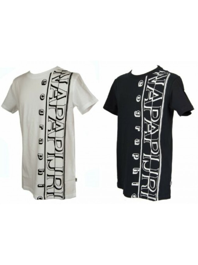 SG T-shirt manica corta girocollo cotone bimbo bambino ragazzo junior NAPAPIJRI 
