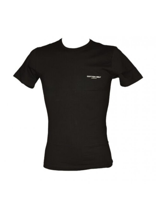 SG T-shirt uomo COTTON BELT maglia mezza manica girocollo cotone elasticizzato a