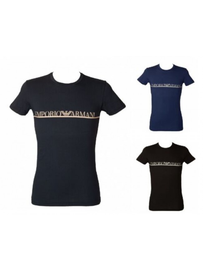 SG T-shirt uomo EMPORIO ARMANI  maglia mezza manica girocollo cotone elasticizza