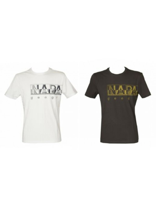 SG T-shirt uomo manica corta maglietta girocollo cotone NAPAPIJRI articolo NP0A4