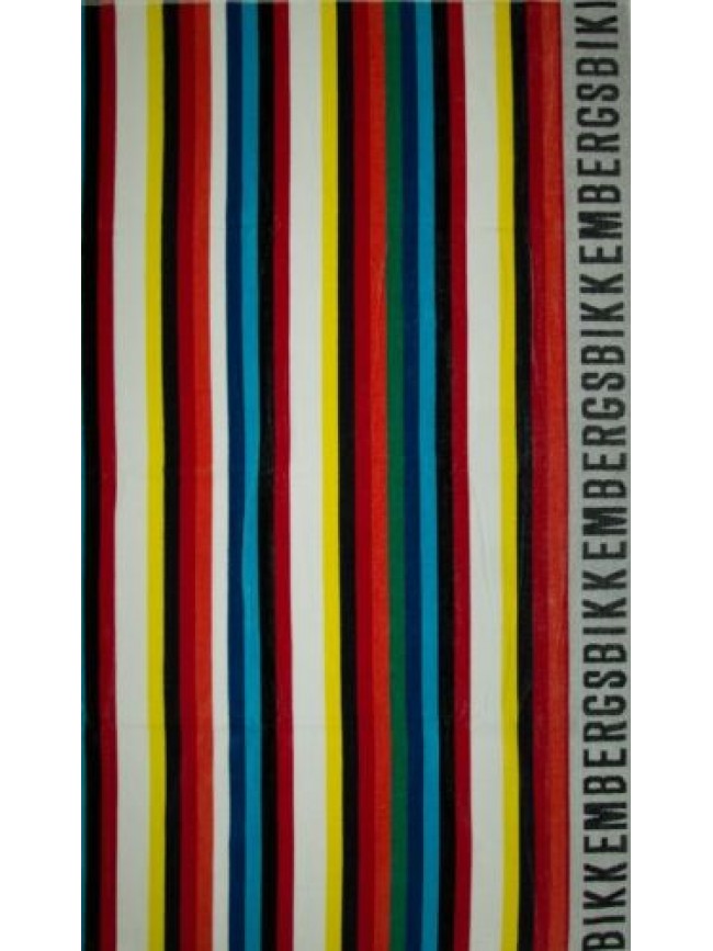 SG Telo mare o piscina o spa cotone spugna cm.170x100 BIKKEMBERGS articolo B6A80