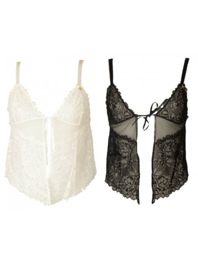 SG Top canottiera aperta pizzo donna EMPORIO ARMANI SPECIAL EDITION articolo 163