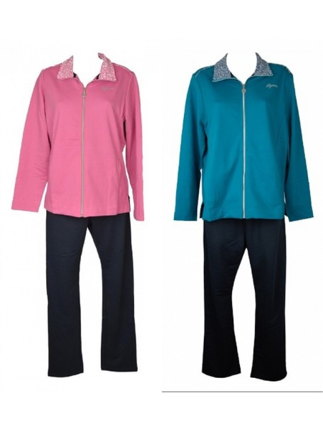 SG Tuta donna DYNAMIC F.LLI CAMPAGNOLO over calibrato estiva aperta con zip pant