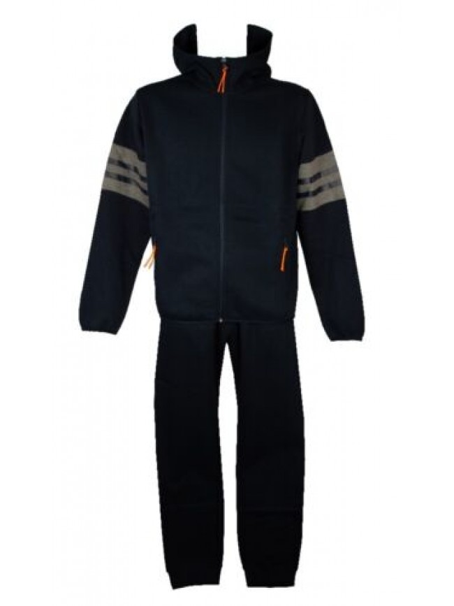 SG Tuta uomo DYNAMIC F.LLI CAMPAGNOLO completo tempo libero invernale felpato gi