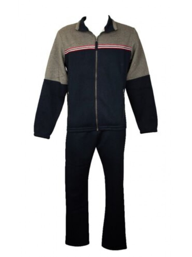 SG Tuta uomo DYNAMIC F.LLI CAMPAGNOLO completo tempo libero invernale felpato gi