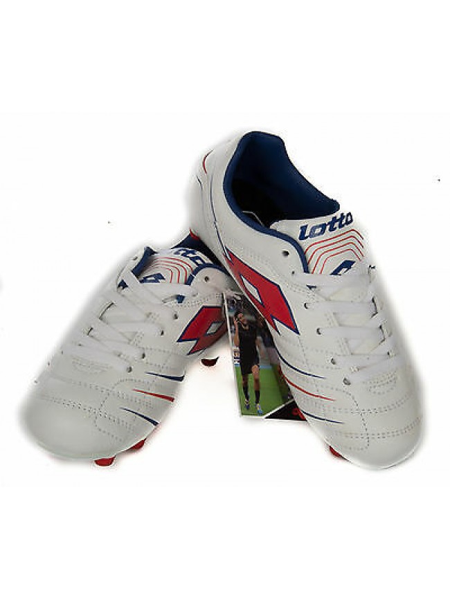 Scarpa calcio bimbo bambino junior  LOTTO art. R2795 taglia 32 col. WHITE FLAME