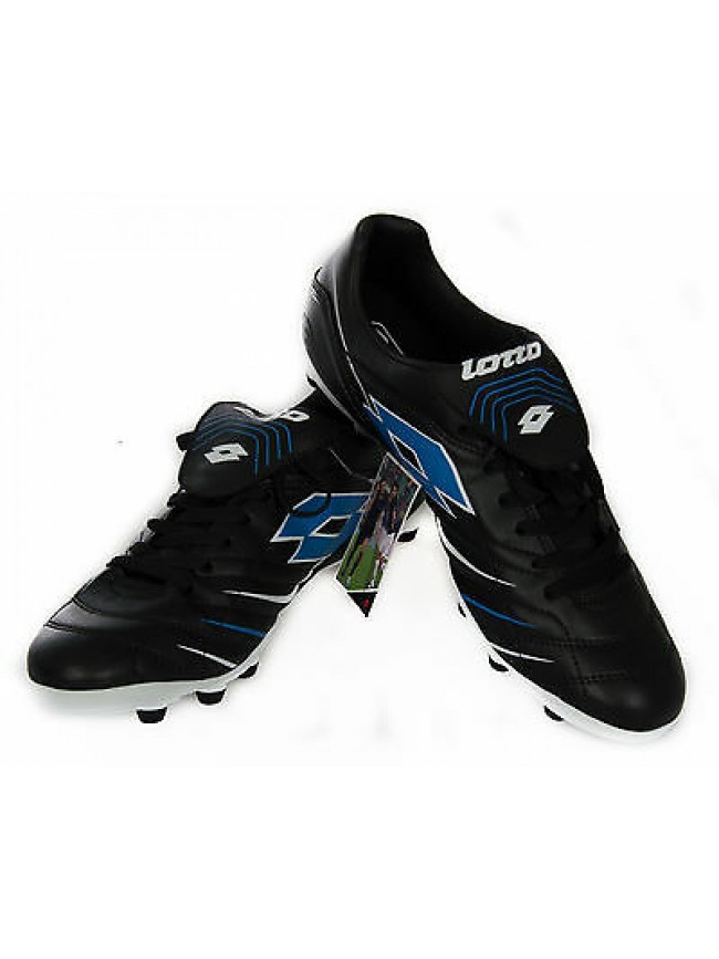 Scarpa calcio uomo football LOTTO art. R2631 taglia 45 colore BLACK BLUE