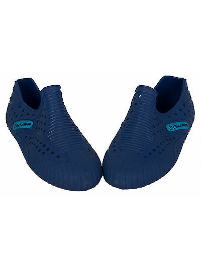 Scarpa scarpetta gomma mare unisex GIMER art. 10/207 taglia 44 colore 01 BLU