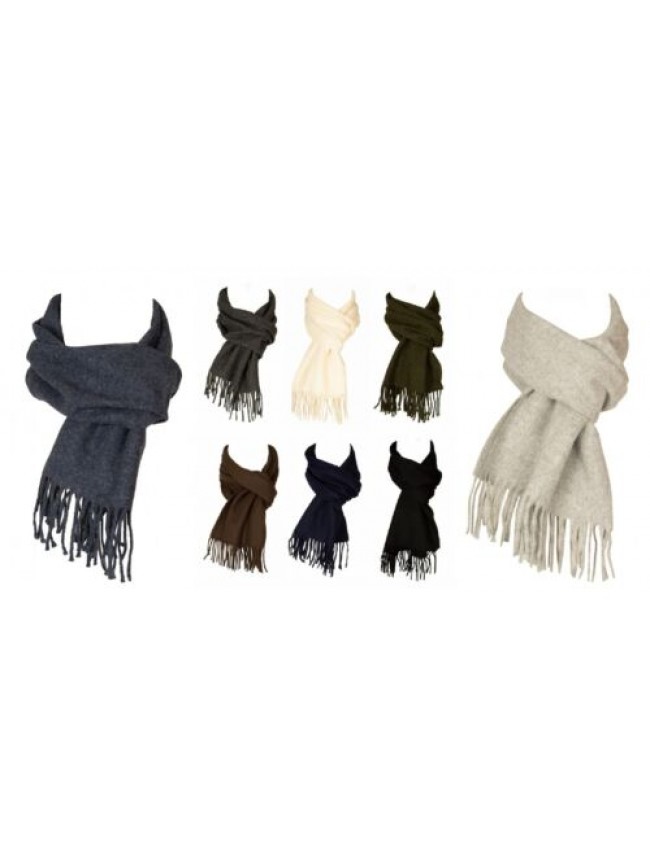 Sciarpa ROBERTO CAVALLI con frange morbida e calda pura lana articolo E752 S10 c