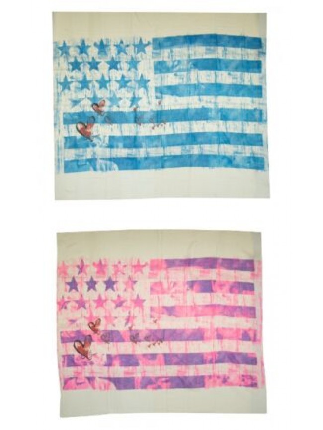 Sciarpa foulard donna SWEET YEARS articolo LF73SY SY01 - cm.145 x cm.125 (circa)