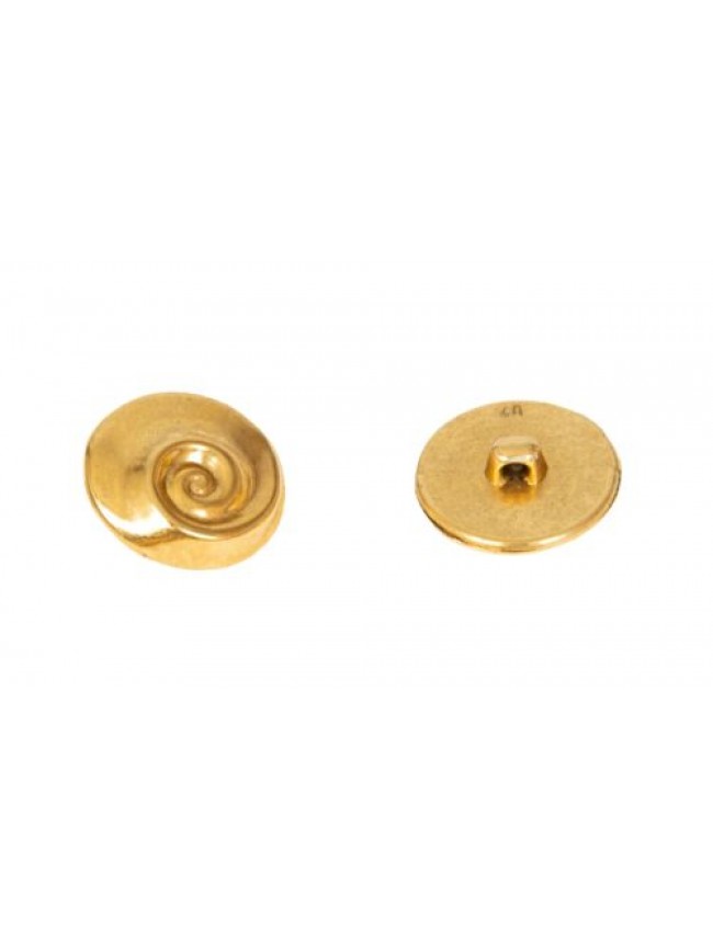 Set 10 bottoni rotondi con gambo per cucire in plastica mm.25 x 25 x 11 mm artic