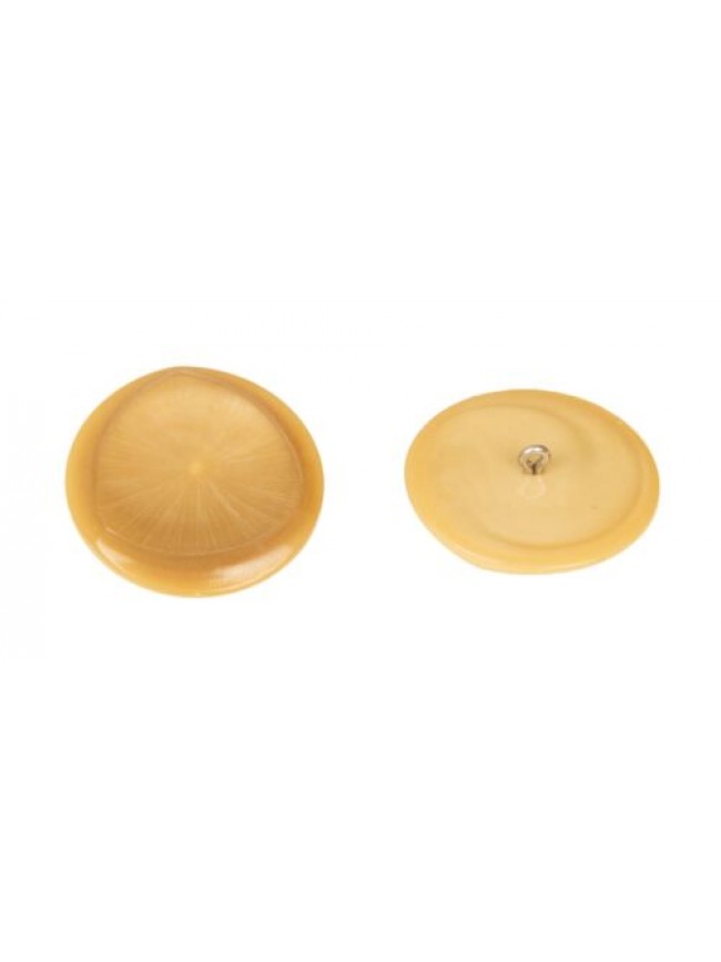 Set 4 bottoni rotondi in plastica con gambo da cucire mm.33 x 33 x 10 mm articol
