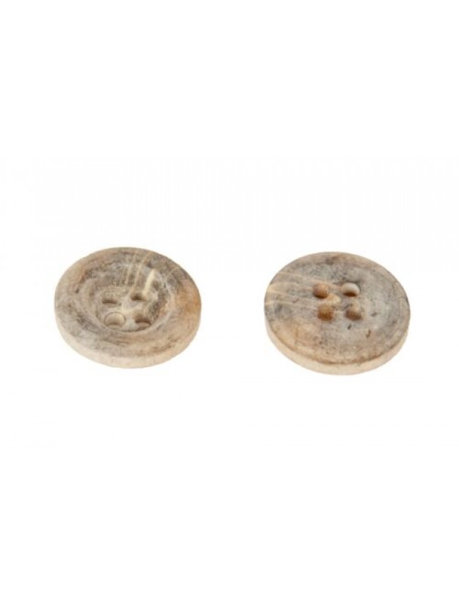 Set 4 bottoni rotondo in plastica a quattro fori mm.15 x 15 x 3 mm articolo BOT0