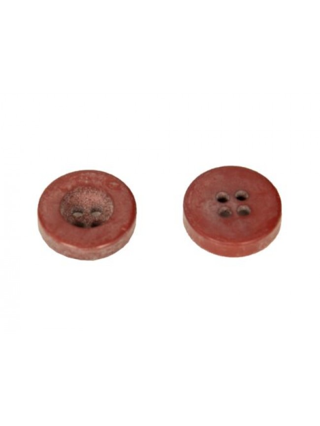 Set 4 bottoni rotondo in plastica a quattro fori mm.19 x 19 x 5 mm articolo BOT0
