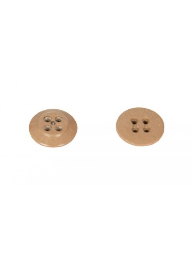 Set 7 bottoni rotondi con quattro fori per cucire in plastica mm.14 x 14 x 3 mm 