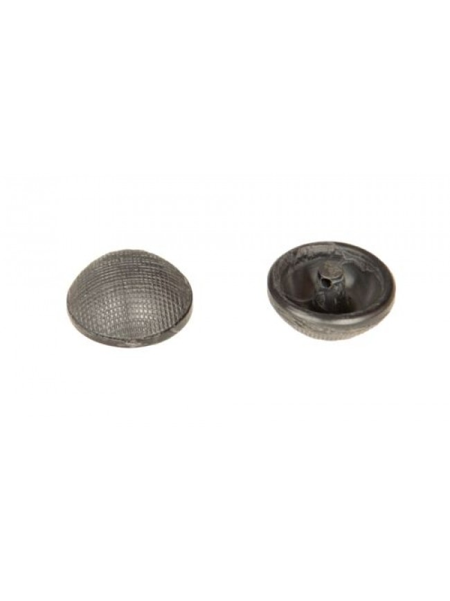 Set 7 bottoni rotondo con gambo per cucire in plastica mm.22 x 22 x 12 articolo 