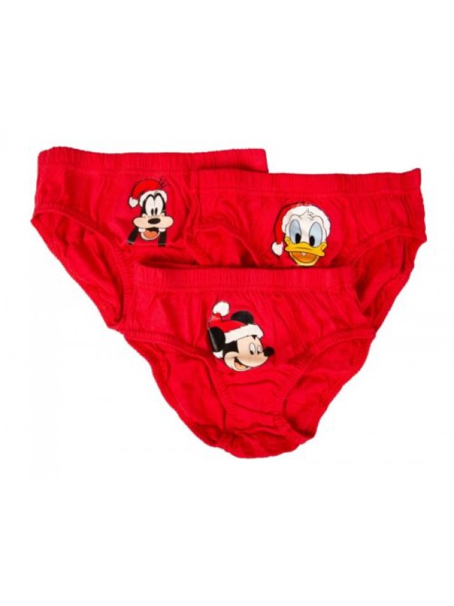 Slip bimbo DISNEY ragazzo junior confezione 3 slip  puro cotone scatola regalo n
