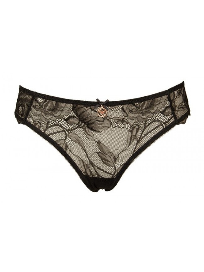 Slip brasiliana EMPORIO ARMANI donna in pizzo underwear articolo 164397 3F206