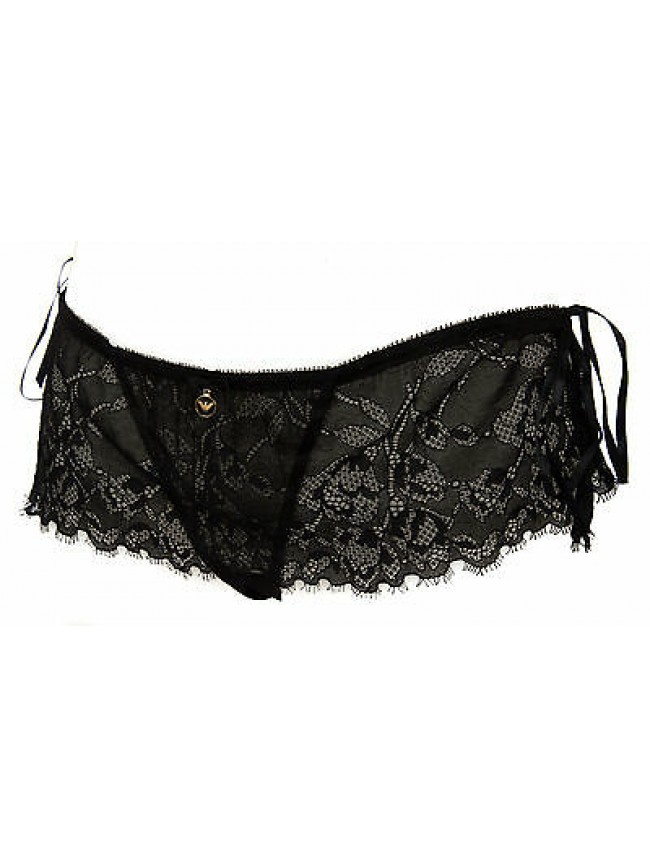 Slip culotte donna EMPORIO ARMANI art. 163687 6P233 taglia S col. 00020 NERO