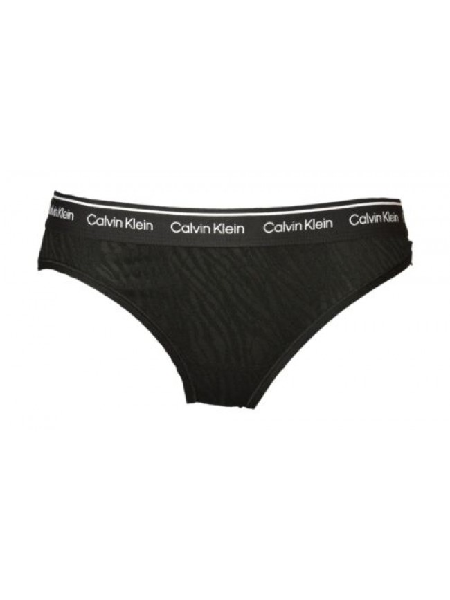 Slip donna CK CALVIN KLEIN mutanda con elastico a vista logato articolo QP3332O