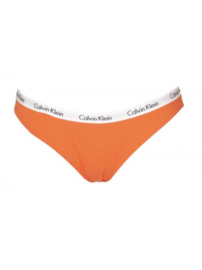 Slip donna CK CALVIN KLEIN mutanda cotone elasticizzato elastico a vista logato 