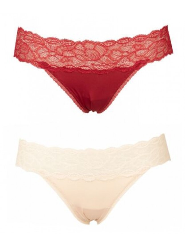 Slip donna CK CALVIN KLEIN  slip mutanda con inserti in pizzo underwear articolo