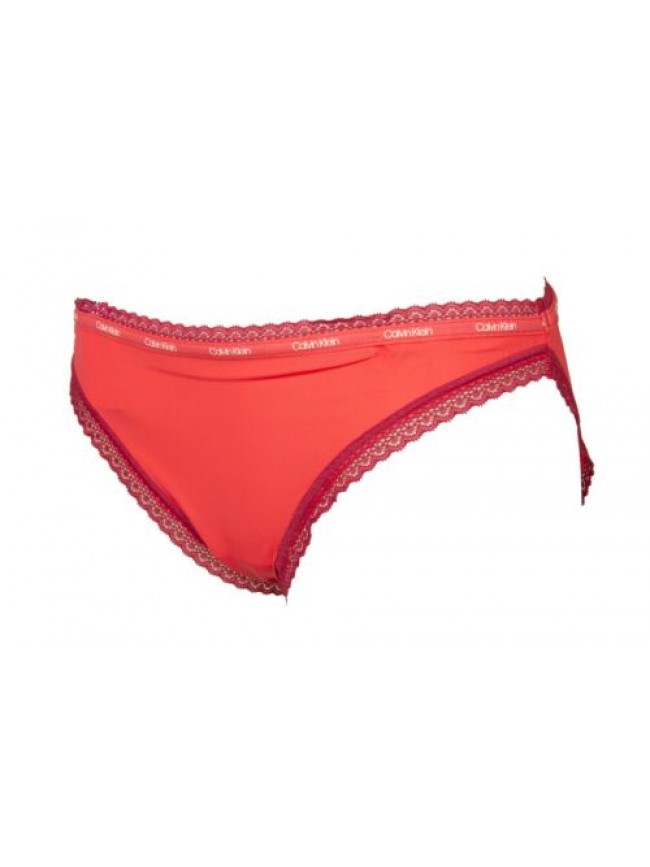 Slip donna mutanda CK CALVIN KLEIN elastico a vista con logo micrifibra articolo