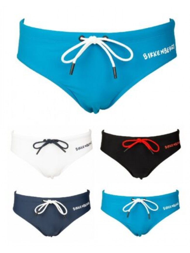 Slip mare uomo BIKKEMBERGS piscina swimwear coulisse esterna articolo BKK3MSP01