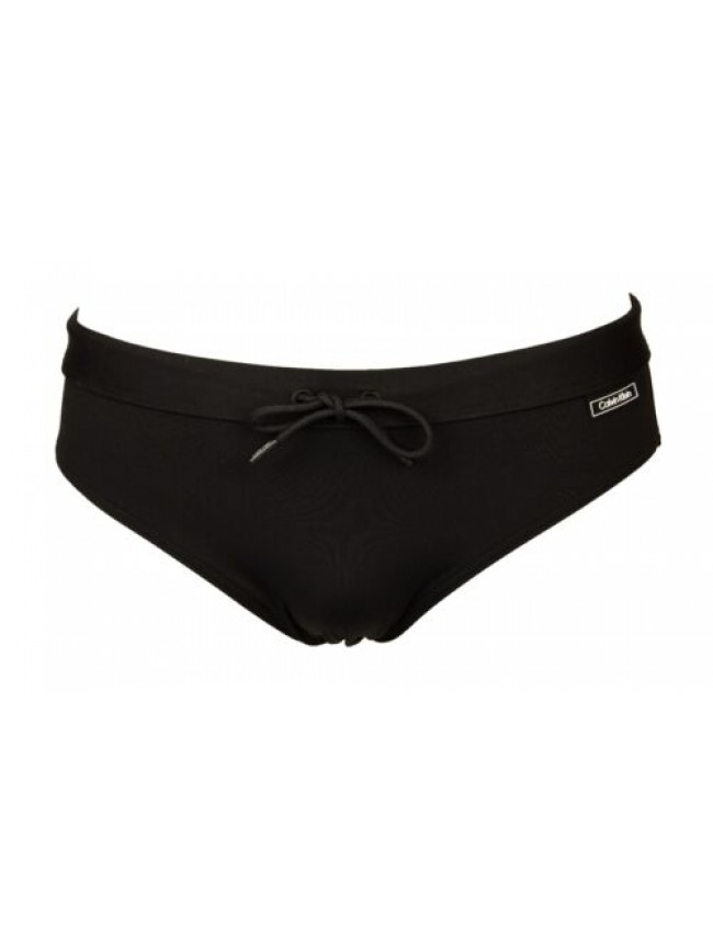 Slip mare uomo CK CALVIN KLEIN piscina coulisse esterna plachetta in plastica mo