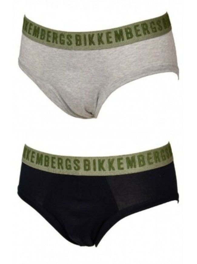 Slip mutanda uomo BIKKEMBERGS elastico a vista underwear articolo VBKT05132 CHIL