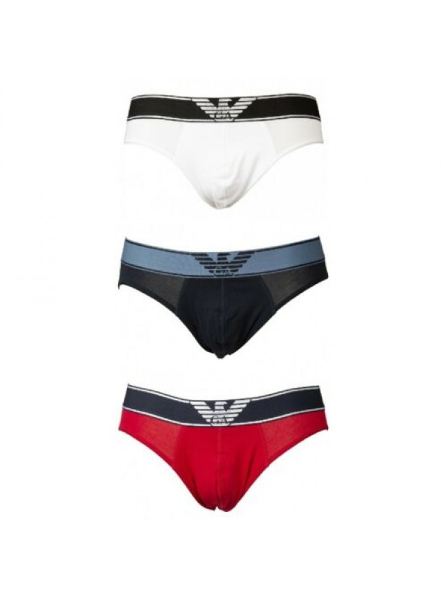 Slip mutanda uomo EMPORIO ARMANI elastico a vista underwear articolo 110814 1A72