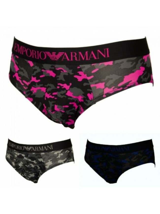 Slip mutanda uomo microfibra underwear EMPORIO ARMANI articolo 110814 0A535 BRIE