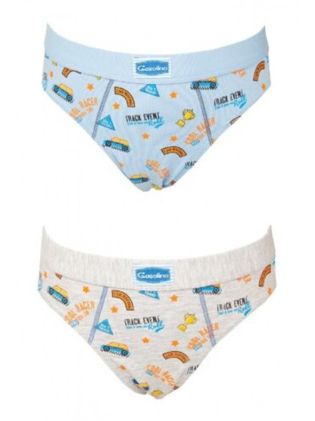 Slip ragazzo GASOLINO bimbo maschio junior cotone elasticizzato articolo 2439/F