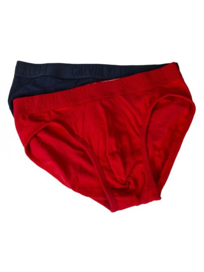 Slip uomo CK CALVIN KLEIN 2 slip cotone elastico a vista mutande limited edition