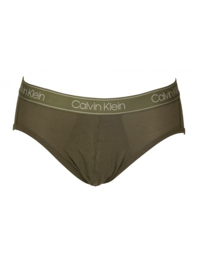 Slip uomo CK CALVIN KLEIN elastico a vista cotone e modal elasticizzato underwea